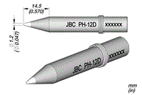 PH-12D Long life soldering Tip