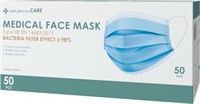 Face mask blue 50pcs