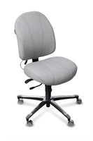 Chair, MALM 4000 ESD, low back, grey