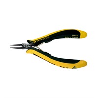 ESD round nose pliers EURline not serrated jaws 120 mm