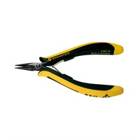ESD snipe nose pliers EURline not serrated jaws 130mm