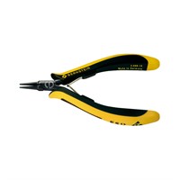 ESD flat nose pliers EURline not serrated jaws 130mm