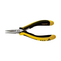 ESD snipe nose pliers TECHNICline not serrated jaws 140mm