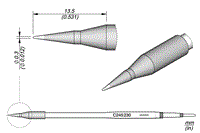 Cartridge Conical Ø 0.3