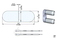 Slot Cartridge 38 AWG 2 x 0.13